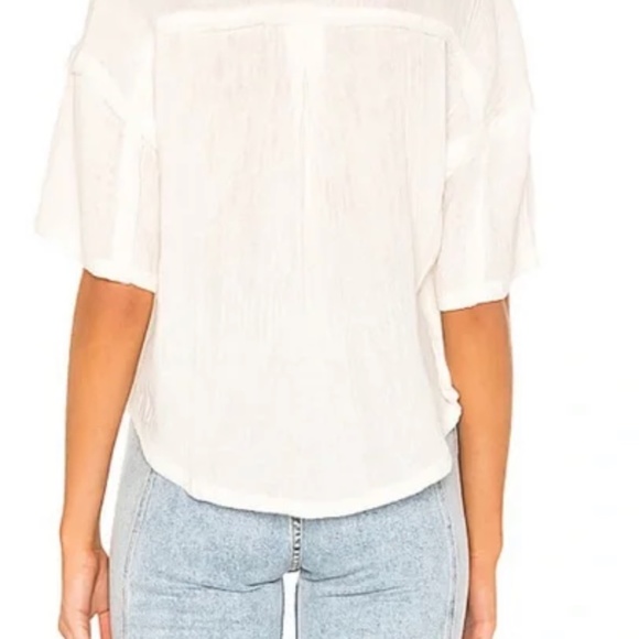 Free people‎ full of light white top. Worn once. Retsil 68 - Picture 2 of 8